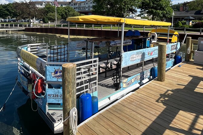 NEW 80 Minute Cycle Boat Tour of Seneca Lake in Watkins Glen - Inclusions