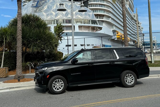 One Way SUV Transfer Xpress From MCO to Port Canaveral - Cocoa - Pickup Process at Orlando International Airport