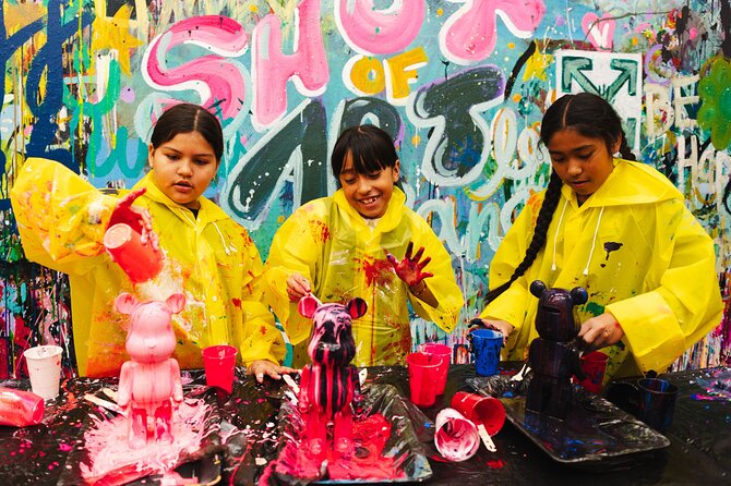 Private Fluid Bear Art Class - Whats Included in the Class