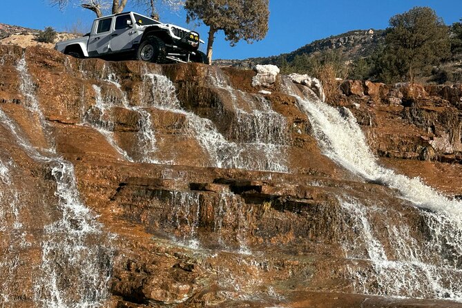 Private Jeep Ride to Toquerville Falls - History and Geology of the Area