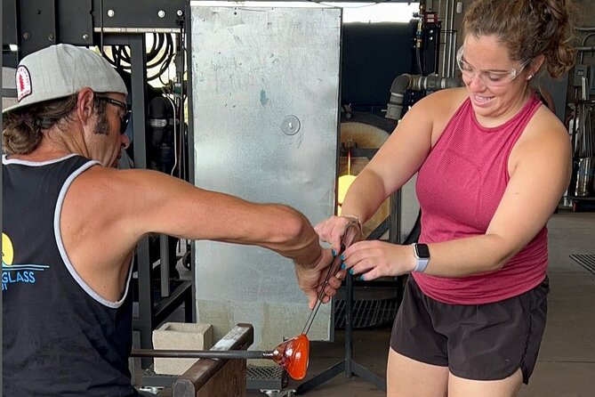 Private Three Piece Glassblowing Lesson for up to 6 People - Whats Included in Your Lesson