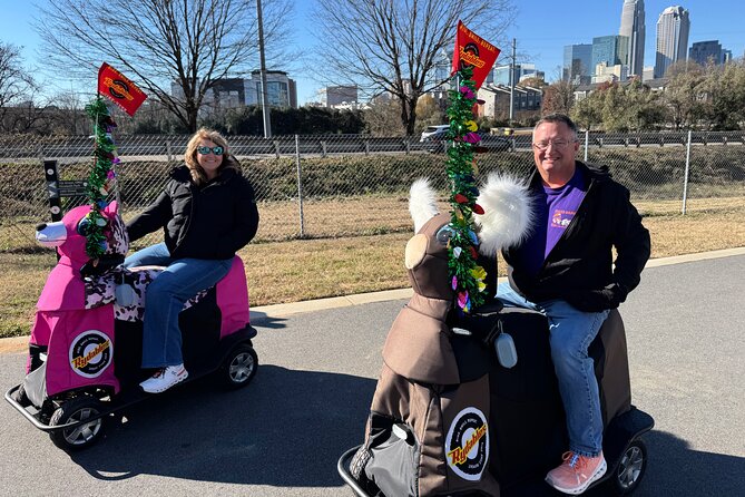Skyline and Streets: A Whimsical Rydables Ride Through Charlotte - Guided Tour With Local Insights