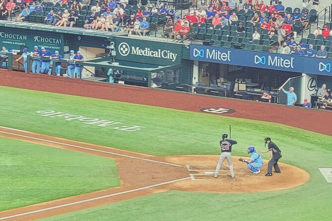 Texas Rangers Baseball Game Ticket at Globe Life Field - Pickup and Transportation