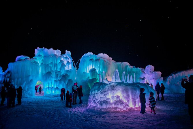 Utah Ice Castles Artesian Dairy Cheese Farm and Utah Crater - Pricing and Booking Information