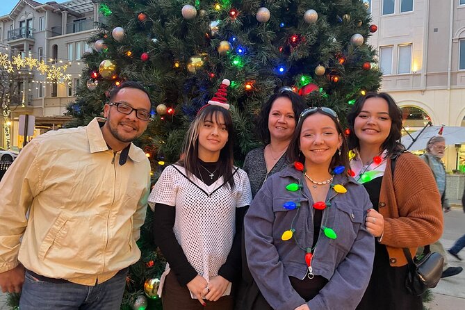 Downtown Holiday Lights, Food & Cocktail Tour - Meeting Point and Timing