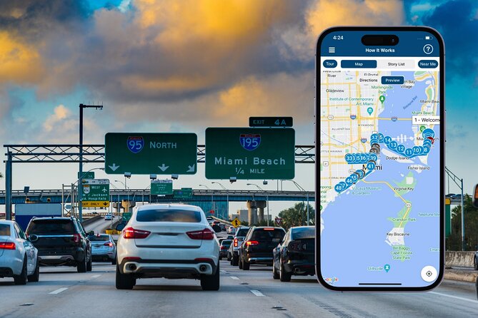 Miami Beaches Self-Guided Driving Audio Tour - Tour Flexibility and Pricing Benefits