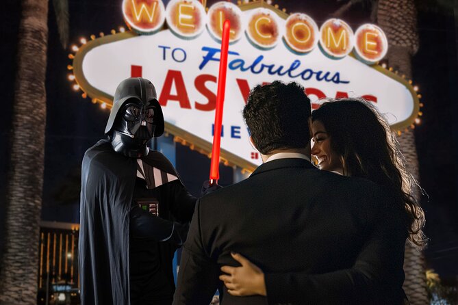 Movie Themed Wedding or Vow Renewal at Las Vegas Sign - Whats Included in the Package