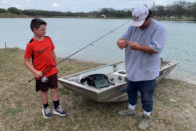 Private Fishing on Bass Stocked Lake - Accessibility and Participation