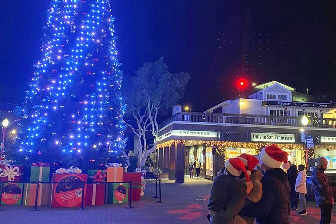 San Francisco Private Group Holiday Lights Tour - Up to 6 Guests - Meeting and Pickup