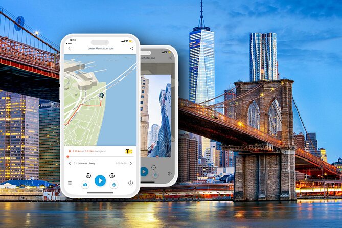 Self Guided Walking Audi Tour of Lower Manhattan, New York - Meeting and End Point