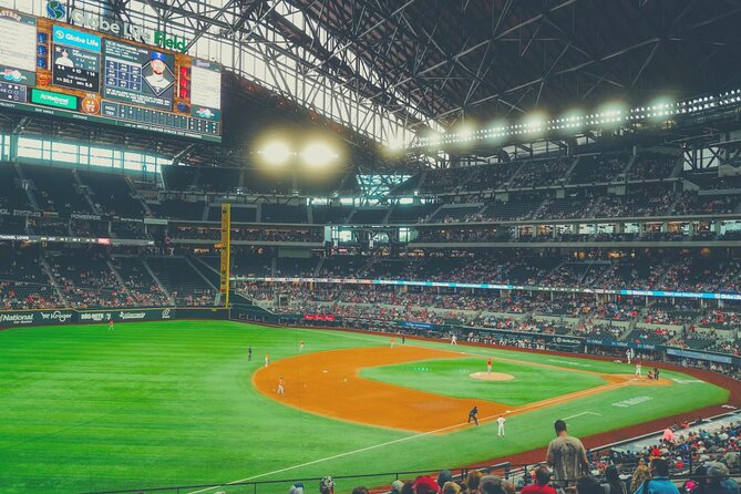 Texas Rangers Baseball Game Ticket at Globe Life Field - Food and Drink