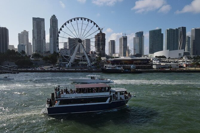The Miami Experience Boat Party - Beverage and Snack Offerings