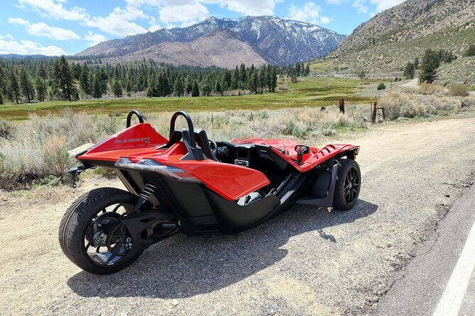 4 Hour Red Polaris Slingshot Rental Around Lake Tahoe - Sum Up