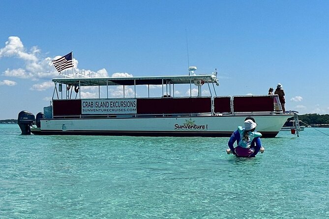 4 Hour Sandestin to Crab Island Excursion - Accessibility and Participation