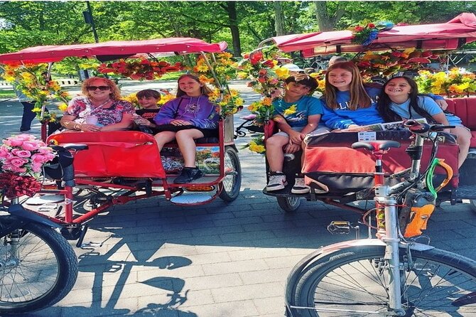 Guided Bike and Pedicab Tour of Central Park - Enjoy a Leisurely Pedicab Ride