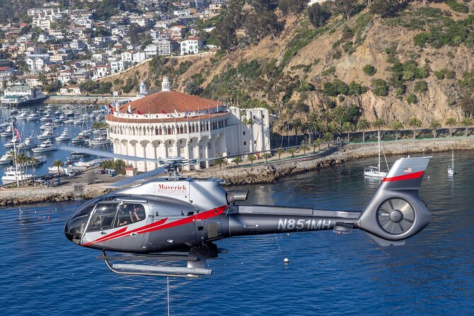 Helicopter Transfer: Long Beach to Catalina Island - Booking Information