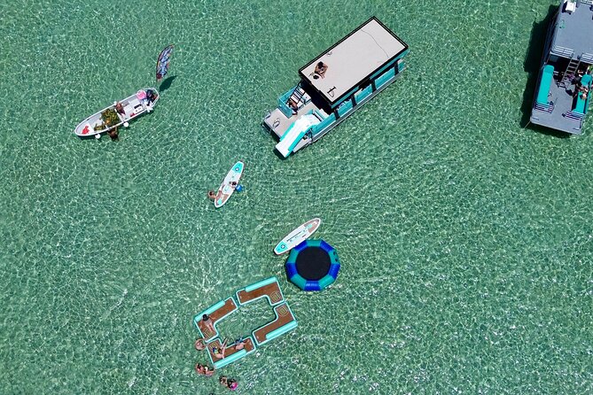 Luxury Crab Island Pontoon Charter With Restroom (Up to 18) - Meeting and End Points
