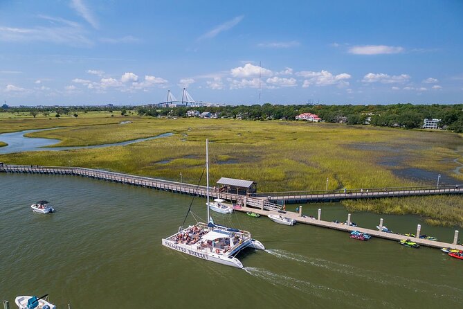 Morning Charleston Harbor Sail Lux Catamaran Shade and Seating - Booking Process and Policies