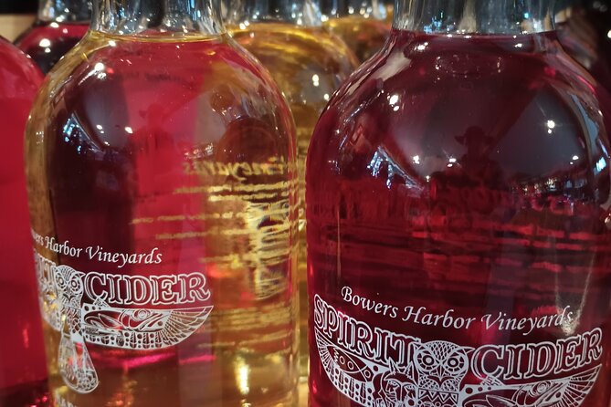 NON BUS Traverse City Old Mission Peninsula Private Wine Tour - Wine Sampling and Culinary Delights