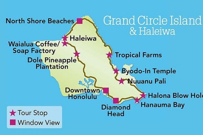 North Shore & Circle Island Tour (Not Private) - Additional Information