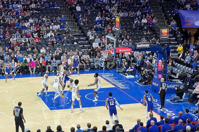 Philadelphia 76ers Basketball Game Ticket at Wells Fargo Center - Accessibility and Transportation