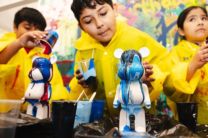 Private Fluid Bear Art Class - Booking Information