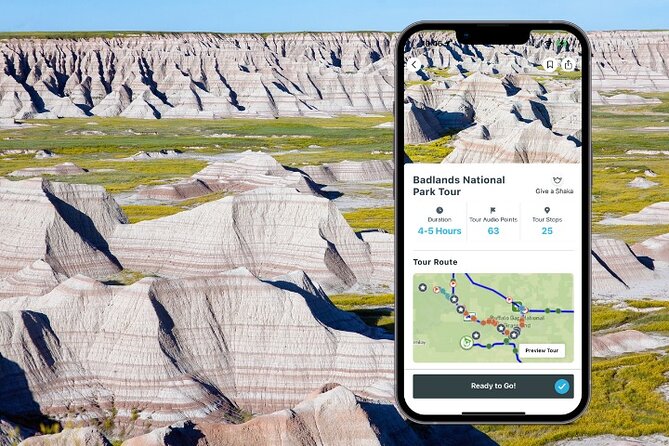 Shaka Guide: Badlands National Park Audio Tour Guide - Booking and Tour Preparation