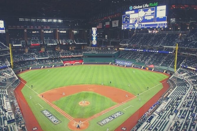 Texas Rangers Baseball Game Ticket at Globe Life Field - Confirmation and Accessibility