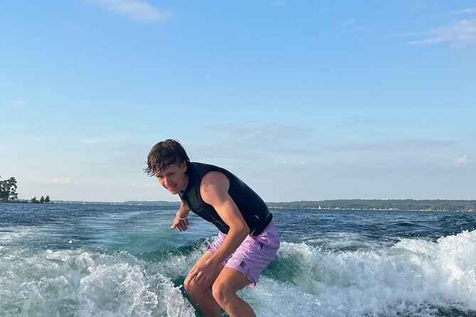 Wake Surfing on a Luxury Captained Cruise in Canandaigua - What to Expect During Your Cruise