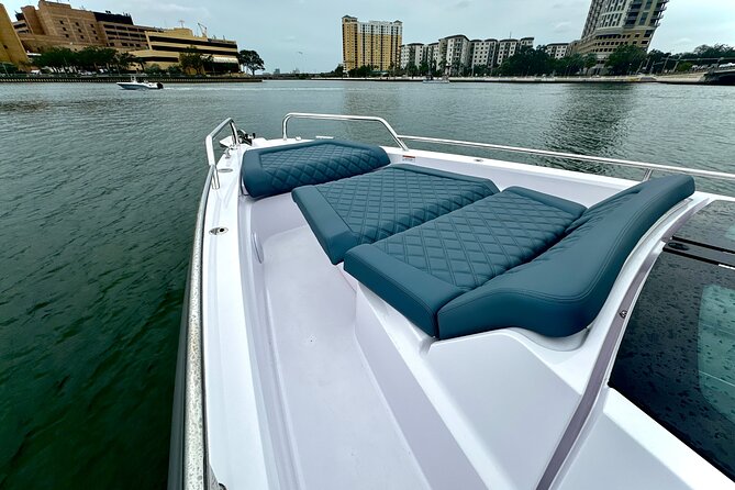 38 Private Boat Charter Rental - Tampa W/ Captain up to 13ppl - Booking and Cancellation Policy