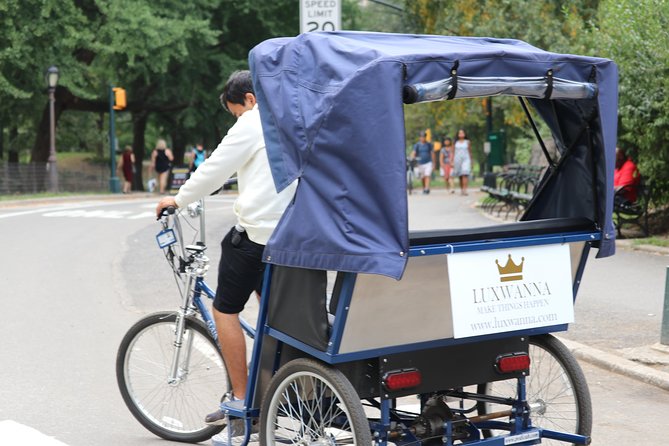 Central Park VIP Tour (All Park Tour up to 2 Hour With Unlimited Stops) Pedicab - Overview of the Central Park VIP Tour