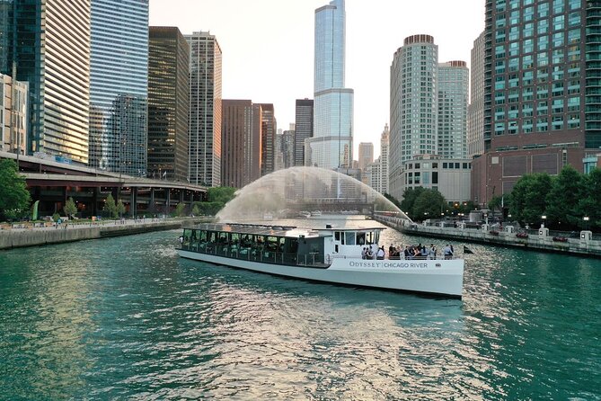 Fathers Day Plated Dinner Cruise on the Chicago River - Preparing for the Cruise