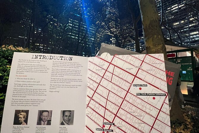Interactive Mystery Hunt by Empire State Building in NYC - Sum Up