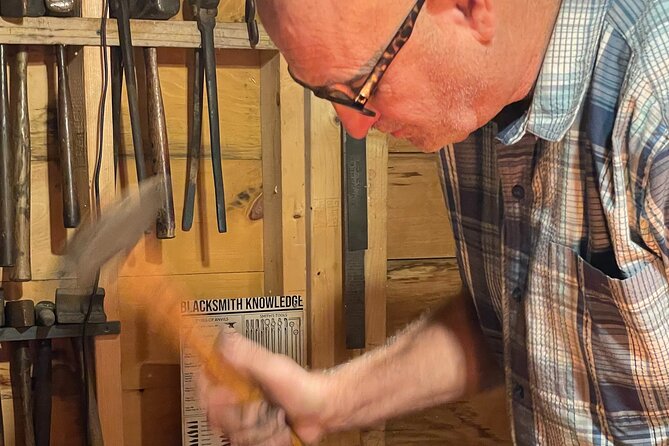 Meet a Working Blacksmith in a Colonial Town - A Day in the Life of a Blacksmith