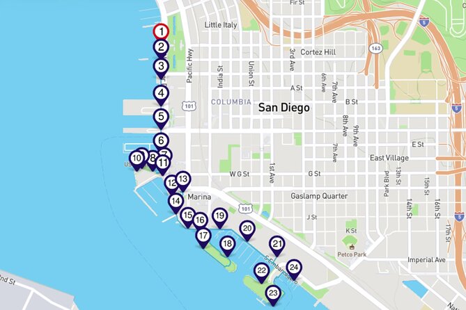 Sights of San Diego Harbor: a Smartphone Audio Walking Tour - Pricing and Booking Information