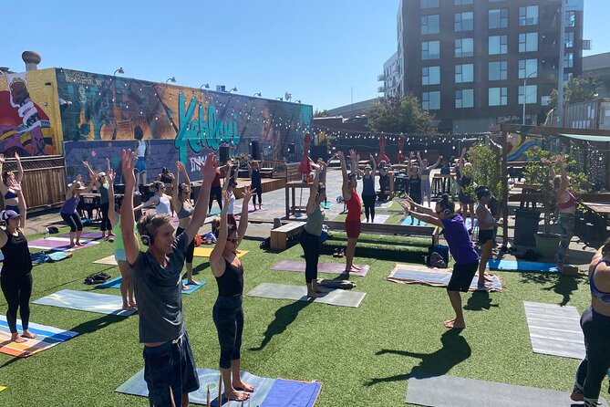 Silent Disco Style Yoga Class in Lake Merritt Pergola - The Sum Up