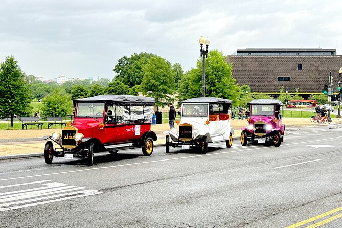 Washington DC Moonlight Tour by Electric Cart or Vintage Car - Exploring Washington DC at Night