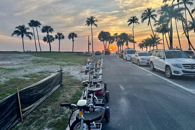 Naples Famous Sunset Tour -Electric Trike Tour at Sunset All Ages - Preparing for the Tour