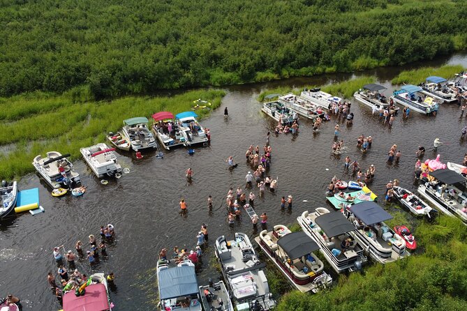 12 Hour Double Decker Pontoon With Slide On Yellow Lake - Preparing for Your Adventure