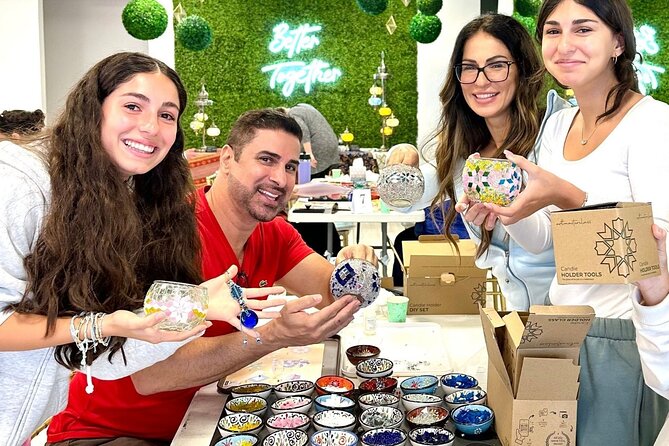 Dallas Mosaic Art Turkish Lamp Workshop - Sum Up