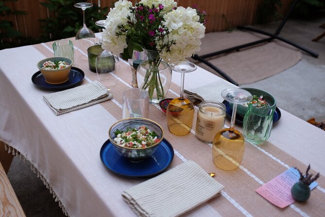 Multi-Course Outdoor Balkan Feast LIC - Shared Moments and Community