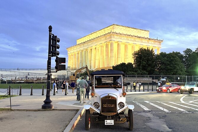 Washington DC Moonlight Tour by Electric Cart or Vintage Car - Transportation Options