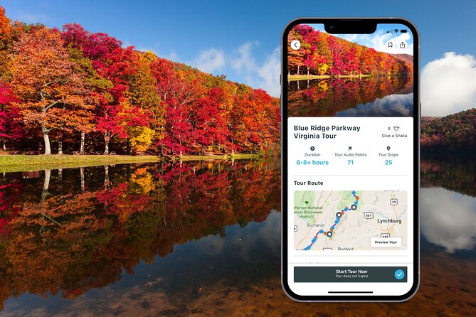 Blue Ridge Parkway Virginia Audio Driving Tour - Key Points