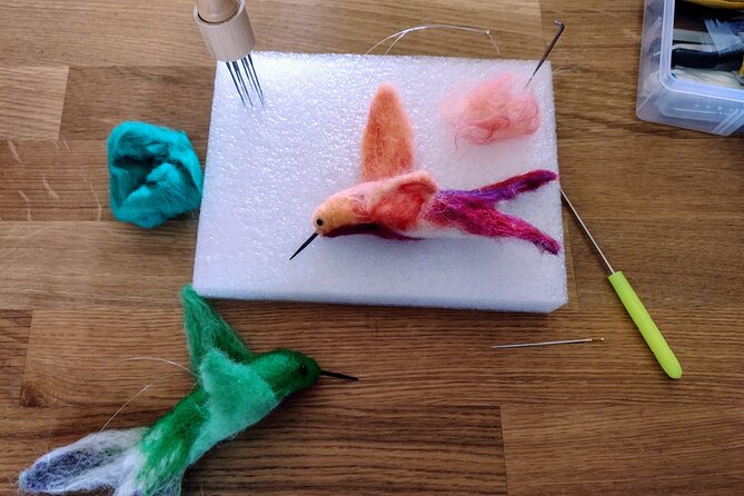 Felting Hummingbird Ornament Class in Estes Park - Good To Know