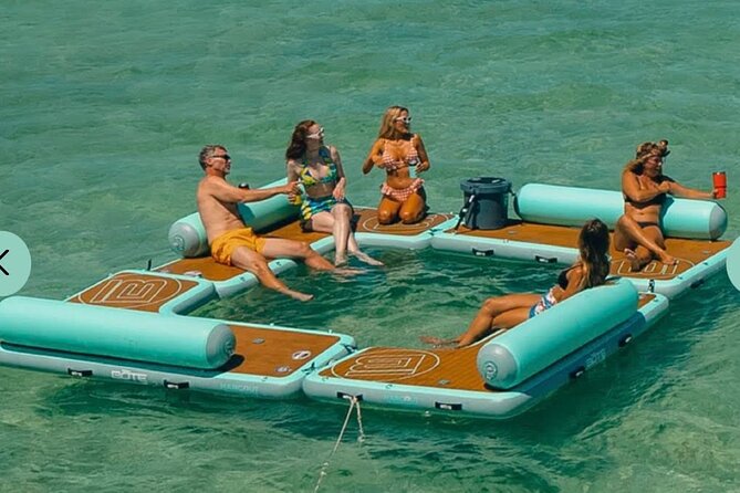 Luxury Crab Island Pontoon Charter With Restroom (Up to 18) - Good To Know