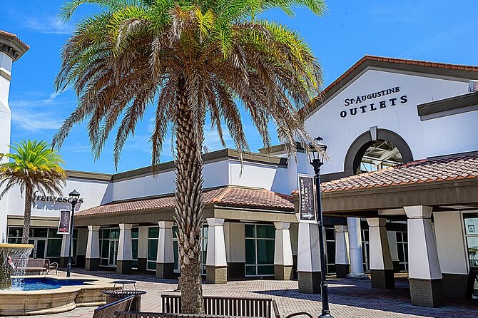 Private Shopping Tour From Jacksonville to St. Augustine Outlets - Good To Know