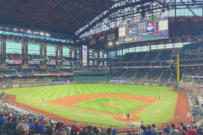 Texas Rangers Baseball Game Ticket at Globe Life Field - Good To Know