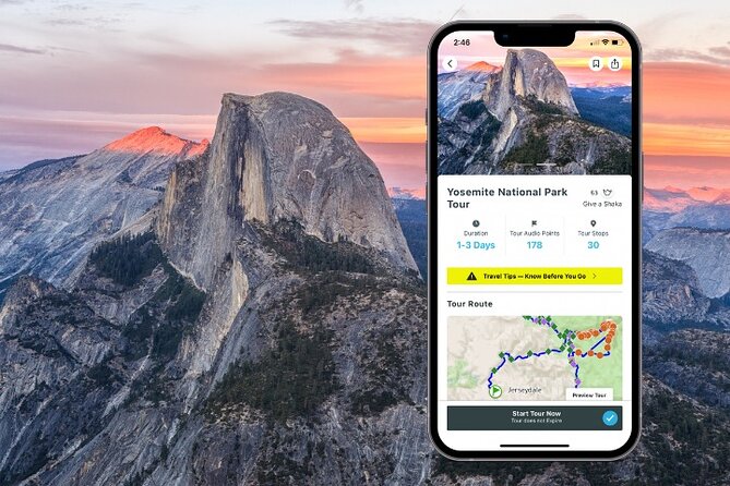 Yosemite National Park Audio Driving Tour - Good To Know