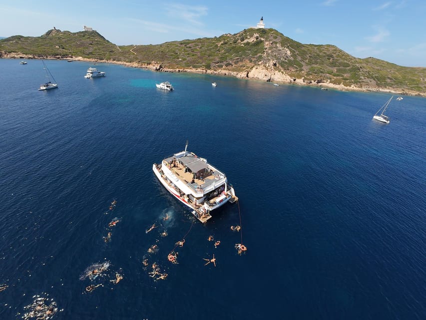 Ajaccio the Sanguinary Islands: ALL INCLUSIVE Catamaran Cruise