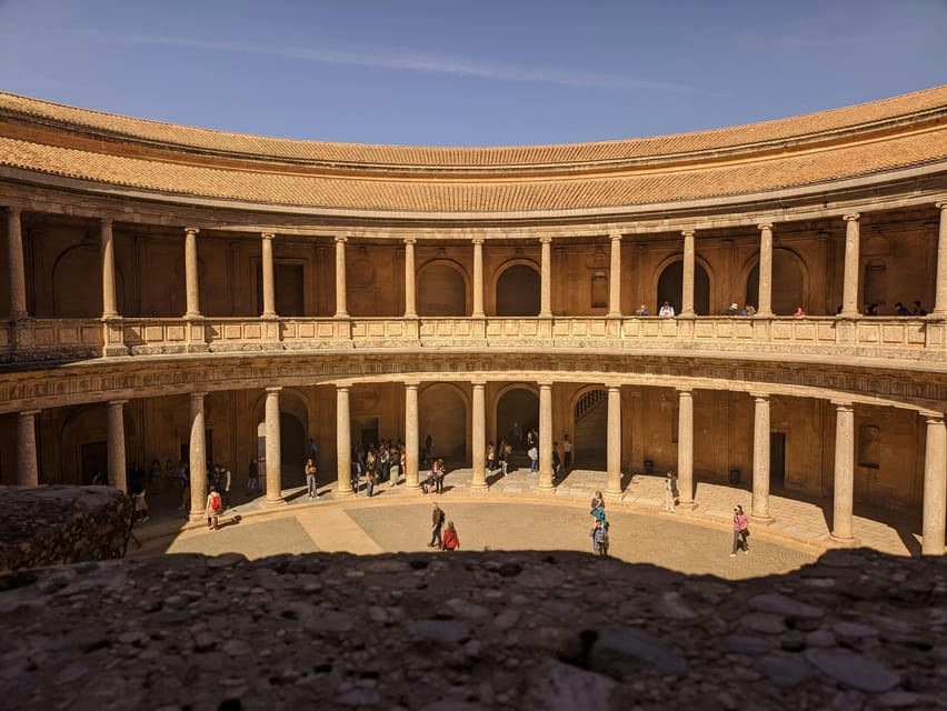 Alhambra From Seville: Alcazaba, Charles V and Generalife